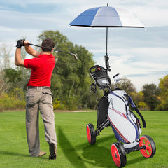 SwiftGlid Foldable 4-Wheel Golf Trolley